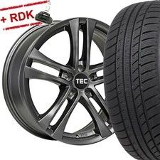 TOP ANGEBOT 17" Winterräder TEC AS4 DG 225/60 Winterreifen Kia Sportage mit RDK
