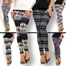 Winter Fleece Strick Leggings
