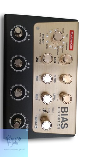 Positive grid bias distortion - positive,