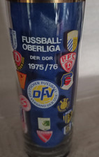DDR FUSSBALLGLAS OBERLIGA  DER DDR 1975 /976