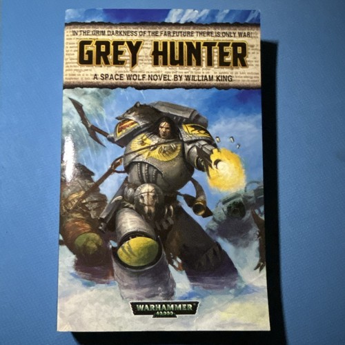 Black library space wolf - library,