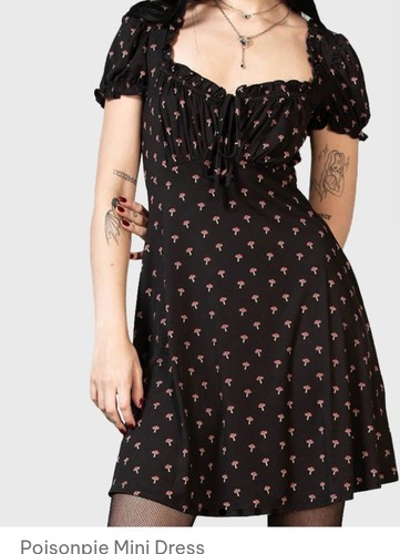 Killstar poison pie mini - poison, dress