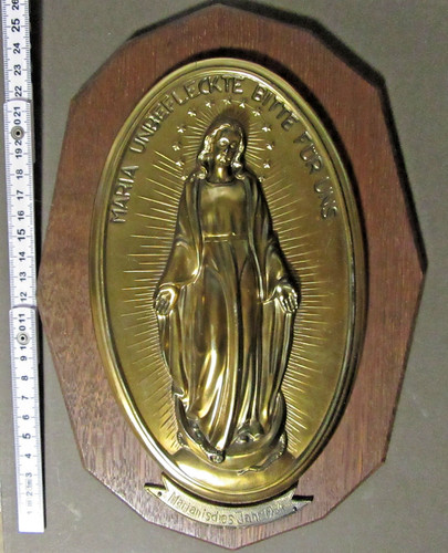 Wandrelief jungfrau maria - wandrelief,