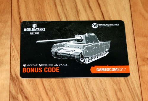World tanks bonus code card - world,