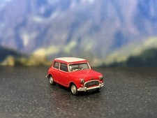 Mini Cooper Modellauto – Hongwell / Cararama – rot / weiß – Maßstab ca. 1:55