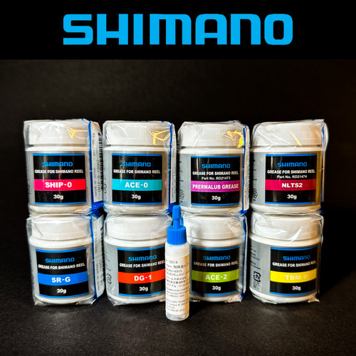 Shimano reel grease oil - shimano, –