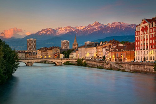 Wandbild grenoble - wandbild:,