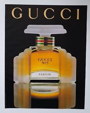GUCCI No 3 Parfum  1992 Original Vintage Werbung Reklame 90er