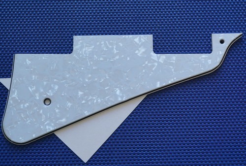 White pearloid pickguard for - pearloid,