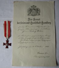 Orden hamburg hanseatenkreuz - hamburg,