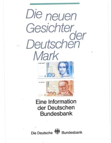 Bundesbank 1990 die neuen - bundesbank,