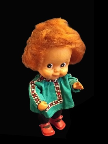 Retro vintage puppe fratz - vintage,