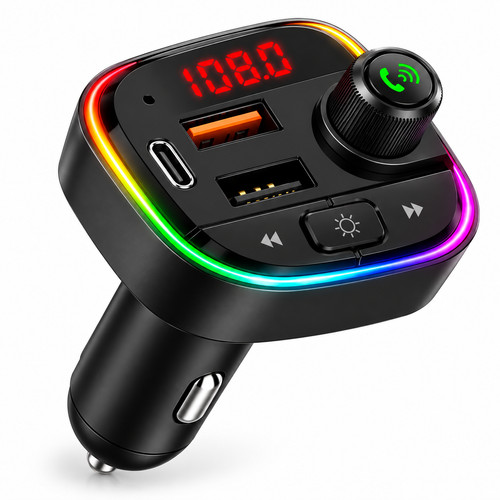 Bluetooth transmitter auto - bluetooth, fm