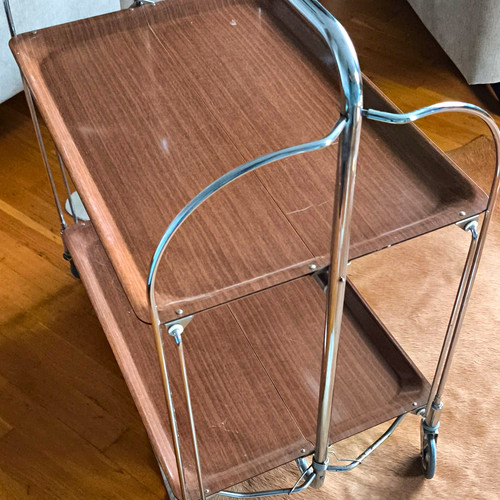 Vintage dinett servierwagen - vintage,