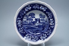 Suppenteller groß Spode Copeland Blue Tower