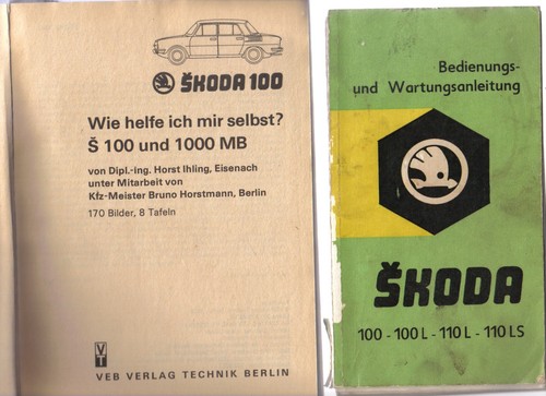 Ddr oldtimer pkw skoda 100 - skoda,