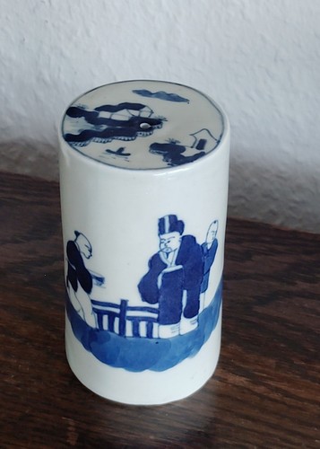 Porzellan stempel china blau - porzellan,