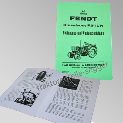 Fendt bedienungs und - bedienungs-,