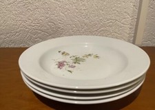 Porzellan 4 Suppen Teller Essservice Kahla