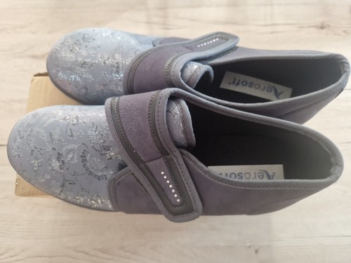 Aerosoft damen klett - damen, klett-halbschuh