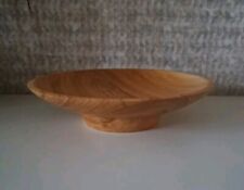 gedrechselter Teller aus Süßkirsche , Durchmesser 27,2 cm Handarbeit