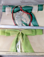 2x Weihnachtsschleife Geschenkschleife Schleife Weihnachts-Deko Geschenk Roth