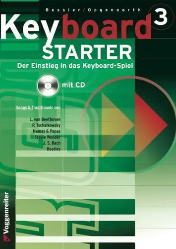 Keyboard starter audio cd - keyboard-starter,, m.