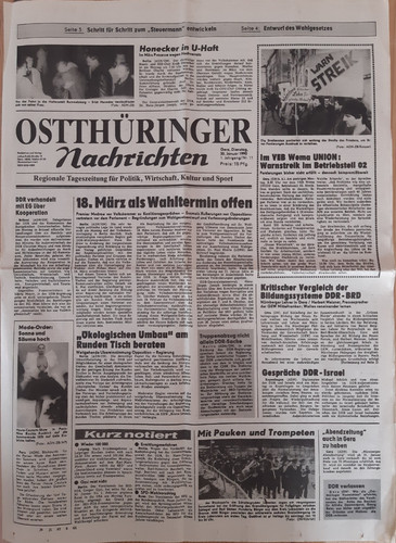 Ostthüringer nachrichten - ostthüringer,