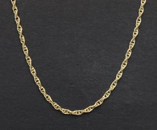 9 Karat Gelbgold massives Prince of Wales Halskette 16 Zoll 1,5 gm (80,25.778)