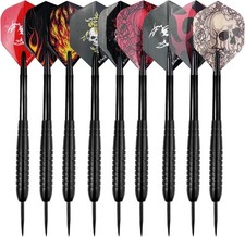 9x Dartpfeile Mit