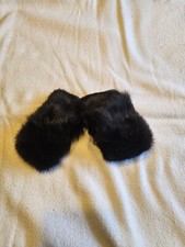 Stulpen Damen Arm warm braun, Echt Fell, weich, neu