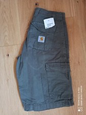Carhartt Herren Thrift Bermuda W27 L00 Shorts Kurze Hose Loose Cargo Kinder E8