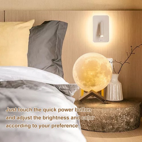 Mondlampe led nachtlicht - mondlampe, 3d-led-nachtlicht