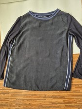 Marc O'polo 42 Tshirt Blouse Neu Dunkel Blau  Mit Sportlische Accent