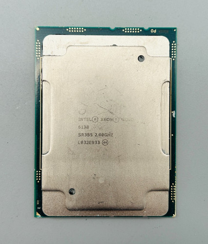 Intel xeon gold 6138 - intel,
