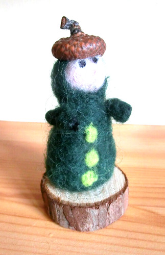 Schneemann aus 100 wollfilz - aus, 100%