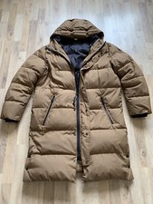 Marc O` Polo Herren Daunenmantel Lang Puffermantel Jacke Mantel Braun Gr. L