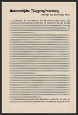 Lufthansa DLH Junkers Ju 52 Siemens Autopilot Cockpit Elektronik Luftfahrt 1935