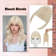 Wie Echthaar Pony Luft Bangs