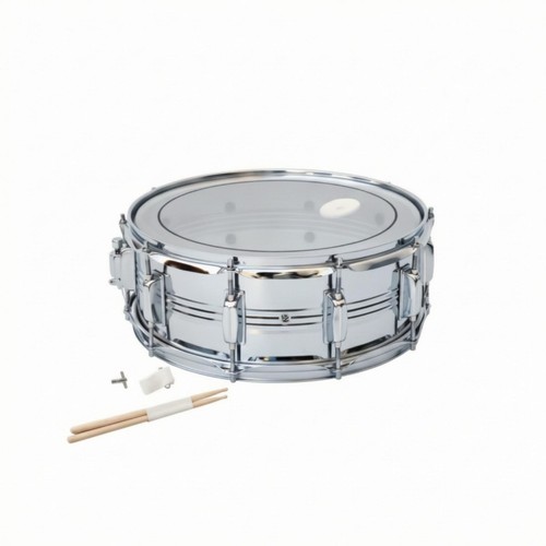 Snare drum mit - mit, drumsticks