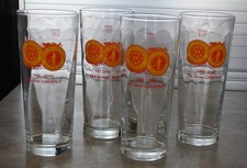 4 x BIERGLAS ~ Mich. WEYERMANN Bamberg MÄLZEREI NEU 0,5 Liter