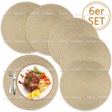 6er Set Rund Tischsets