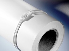 50 x Schlinge weiss L=350 mm