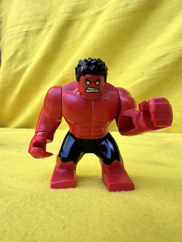 Lego marvel red hulk - hulk, /