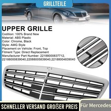 Kühlergrill + Stern style für Mercedes Benz S-Klasse W221 S550 S600 S63 S65