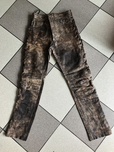 Lederhose mit schnürung - ,