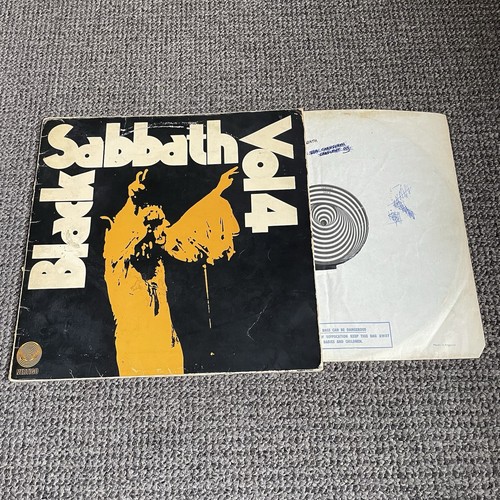 Black sabbath vol 4 vinyl - sabbath, –
