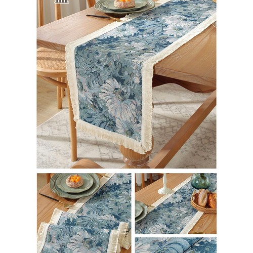Fransen tischdecke retro - fransen,
