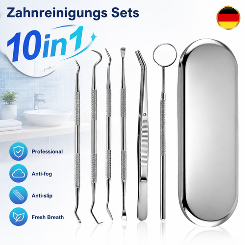 6er set zahnreinigung - set,