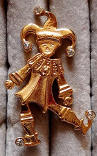 Vintage Clown Harlekin 1990er